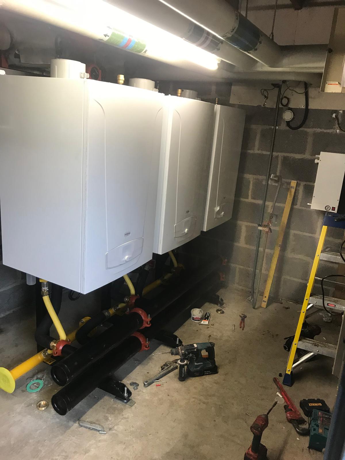Plant room installation by APEXITY LTD